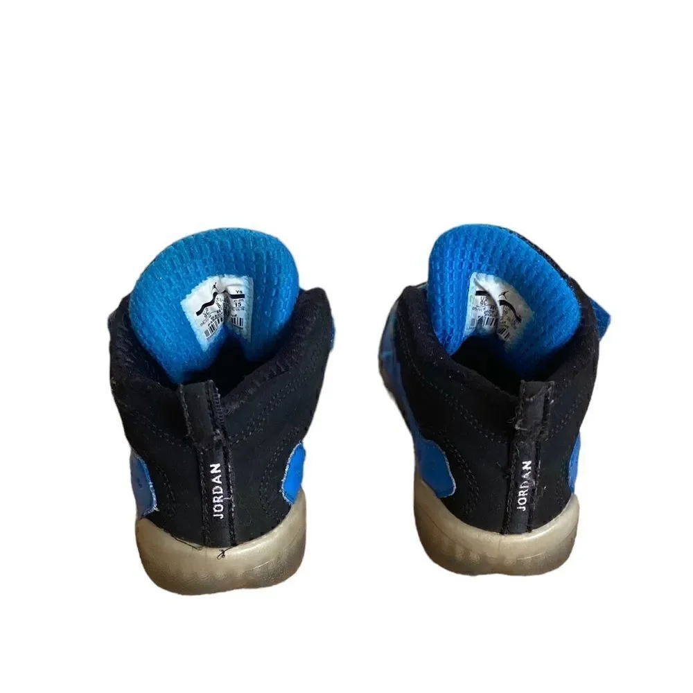 Nike Air Jordan Jumpman Team II Premium BT Baby Toddlers Shoes Blue Size 9C